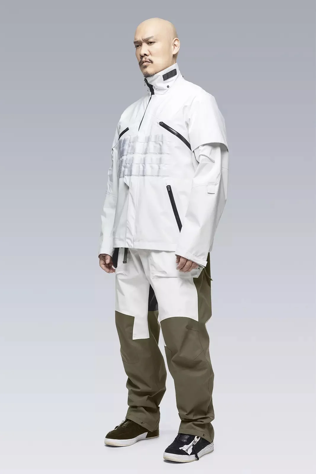 J1WTS-GT 3L Gore-Tex Pro Interops Jacket White - 1