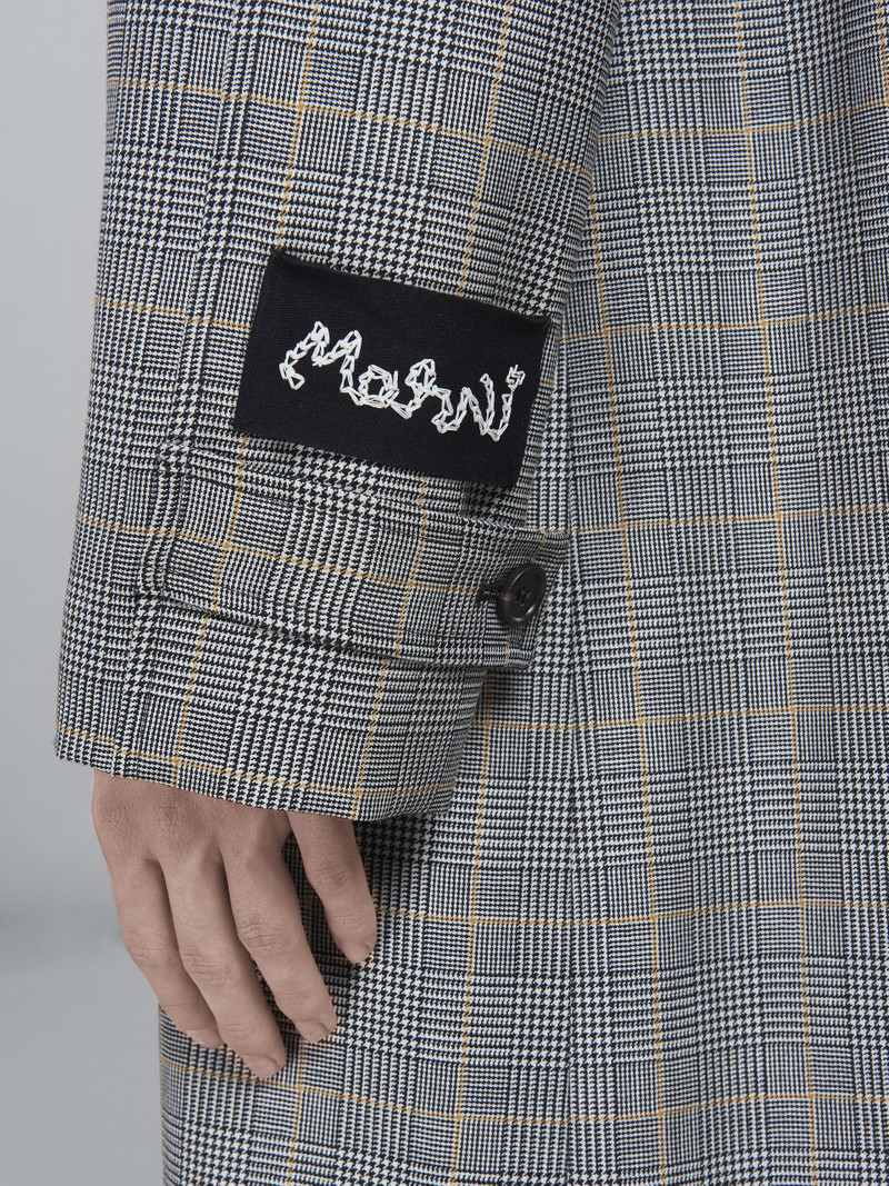 PRINCE OF WALES WOOL COAT 5