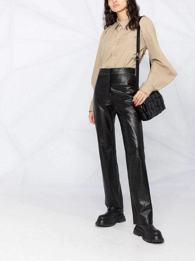 Bottega Veneta puff sleeve shirt outlook