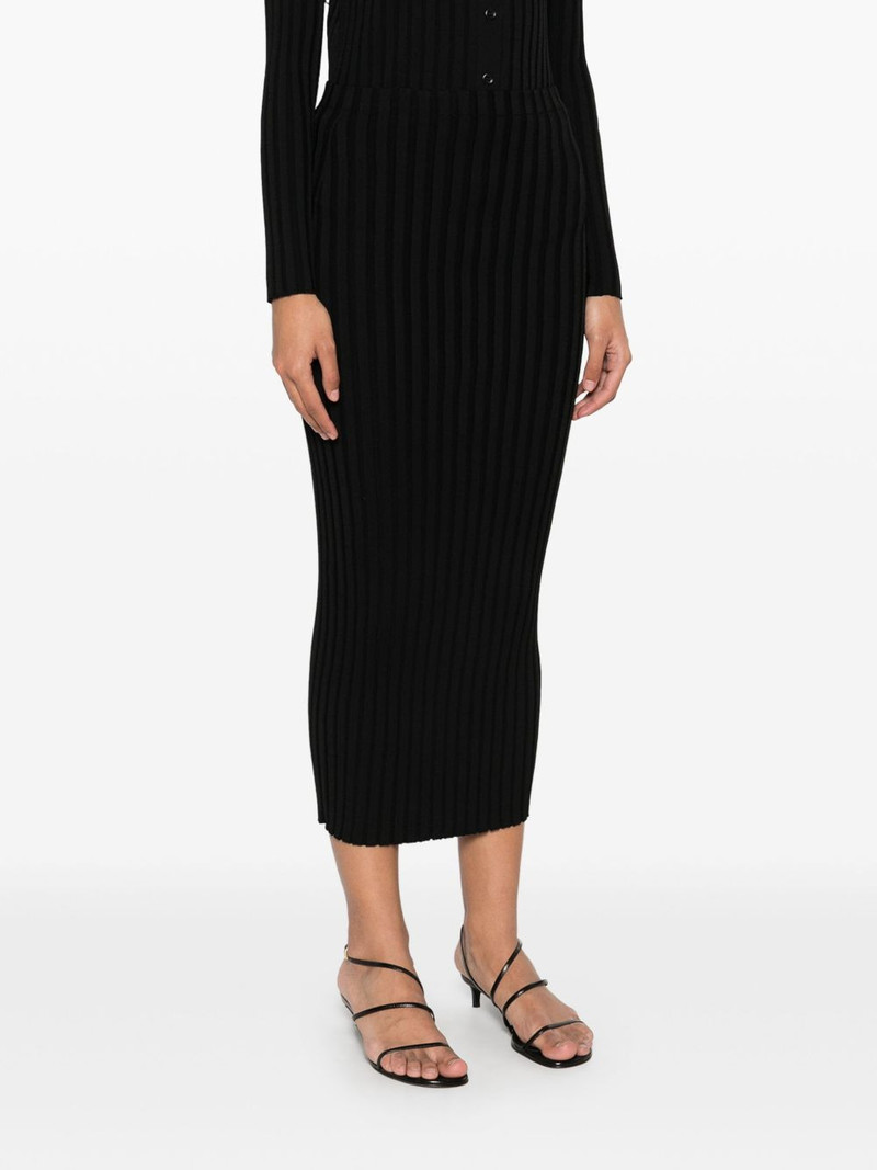 ribbed-knit skirt 3