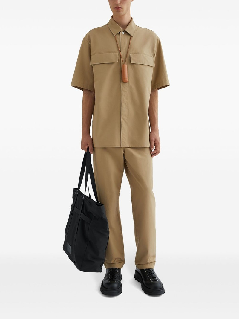 Jil Sander tapered tailored trousers outlook