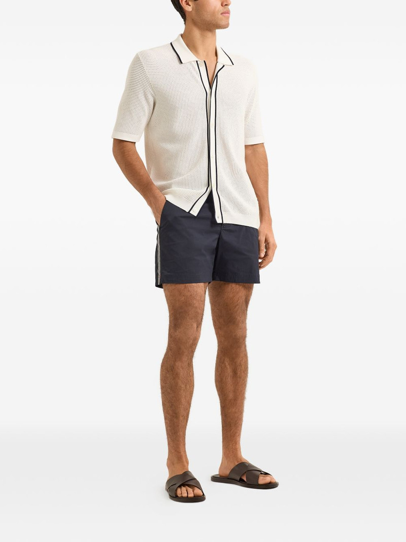 ORLEBAR BROWN Roddy striped button-fastening shirt outlook