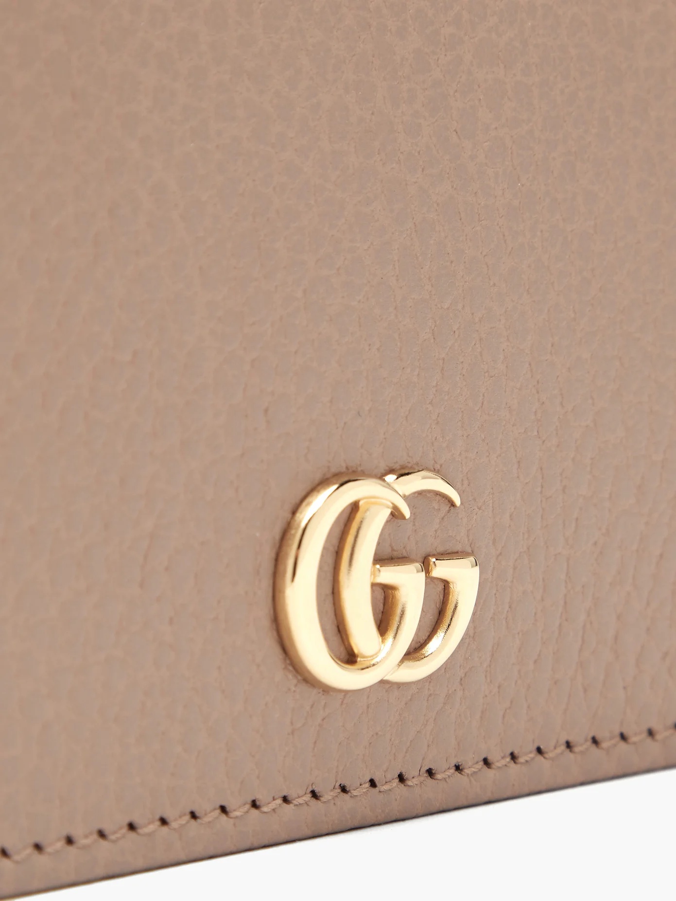 GG Marmont grained-leather wallet - 5