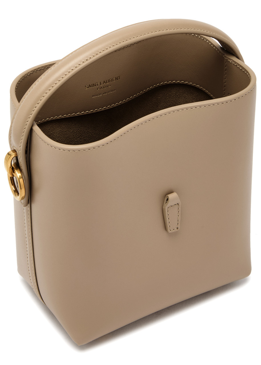 Saint Laurent Le 37 Mini Leather Bucket bag - 4