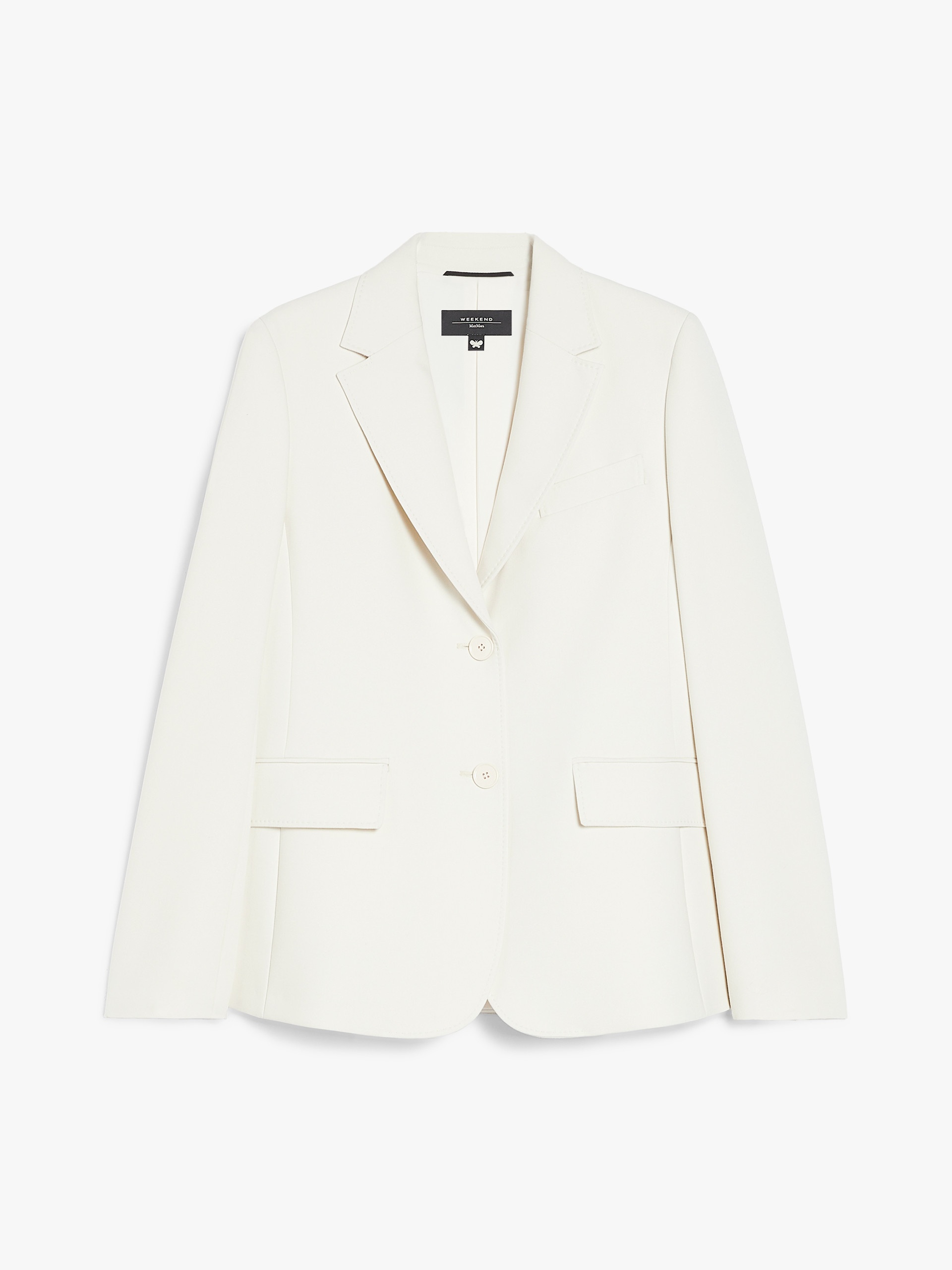UVA Single-breasted blazer in stretch wool-blend canvas - 1