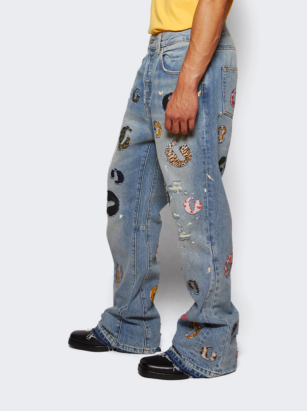 G Time La Flare Jeans Medium Wash Indigo - 3