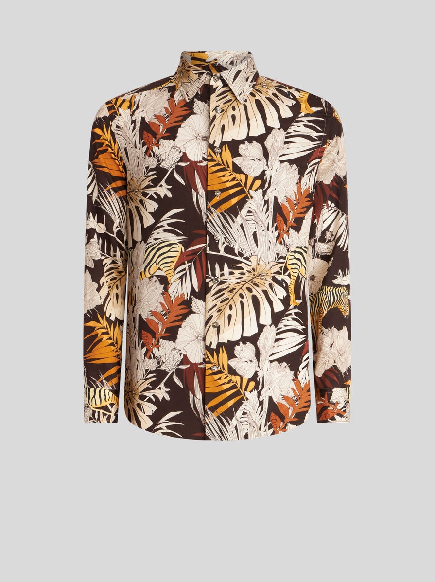 PRINTED COTTON SHIRT - 1