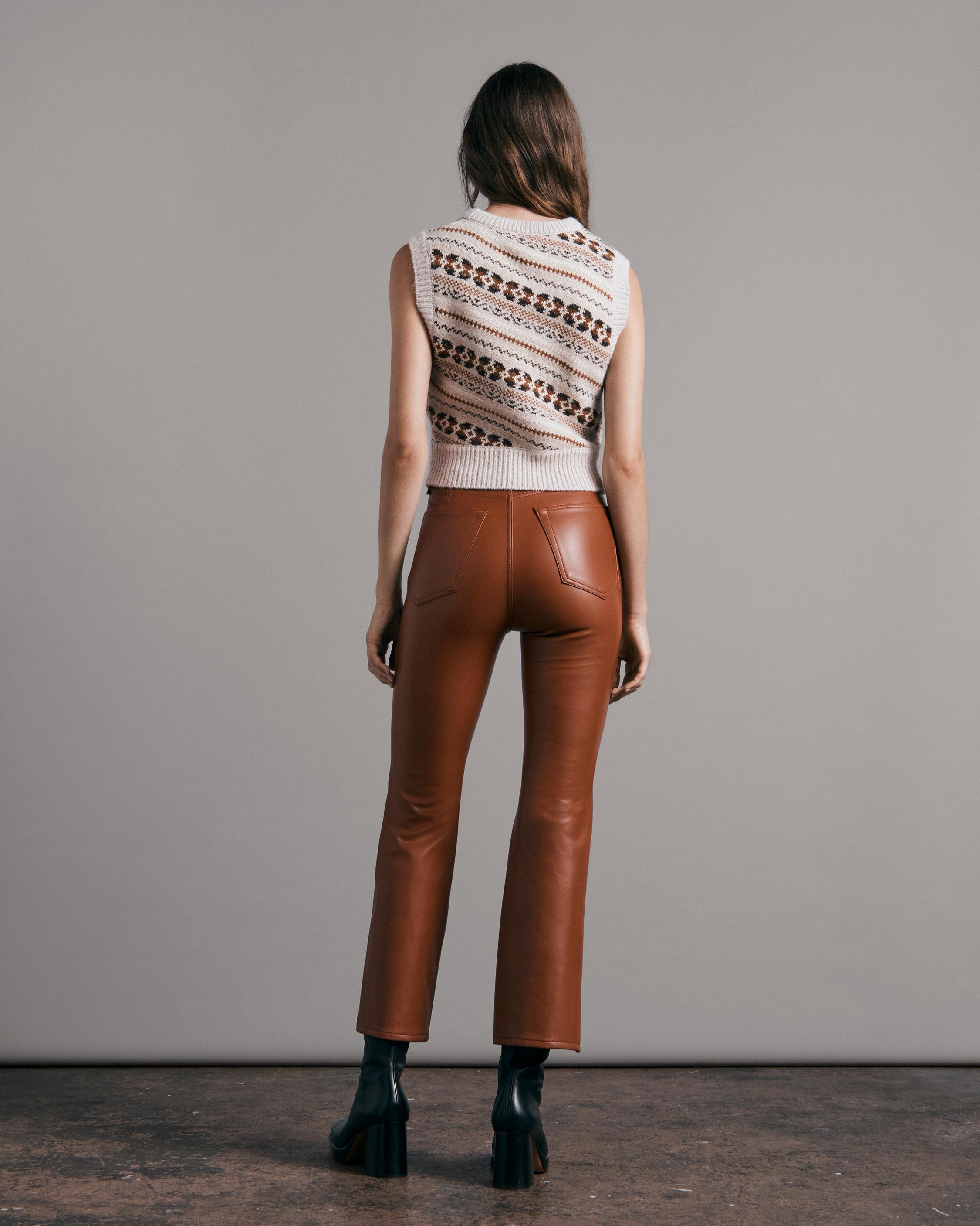 Hollis Merino Blend Fair Isle Vest
Cropped Fit Vest - 5