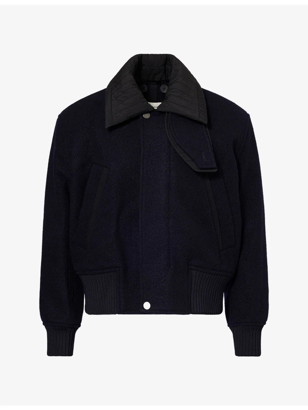 Flight Relaxed-Fit Wool Jacket - 1