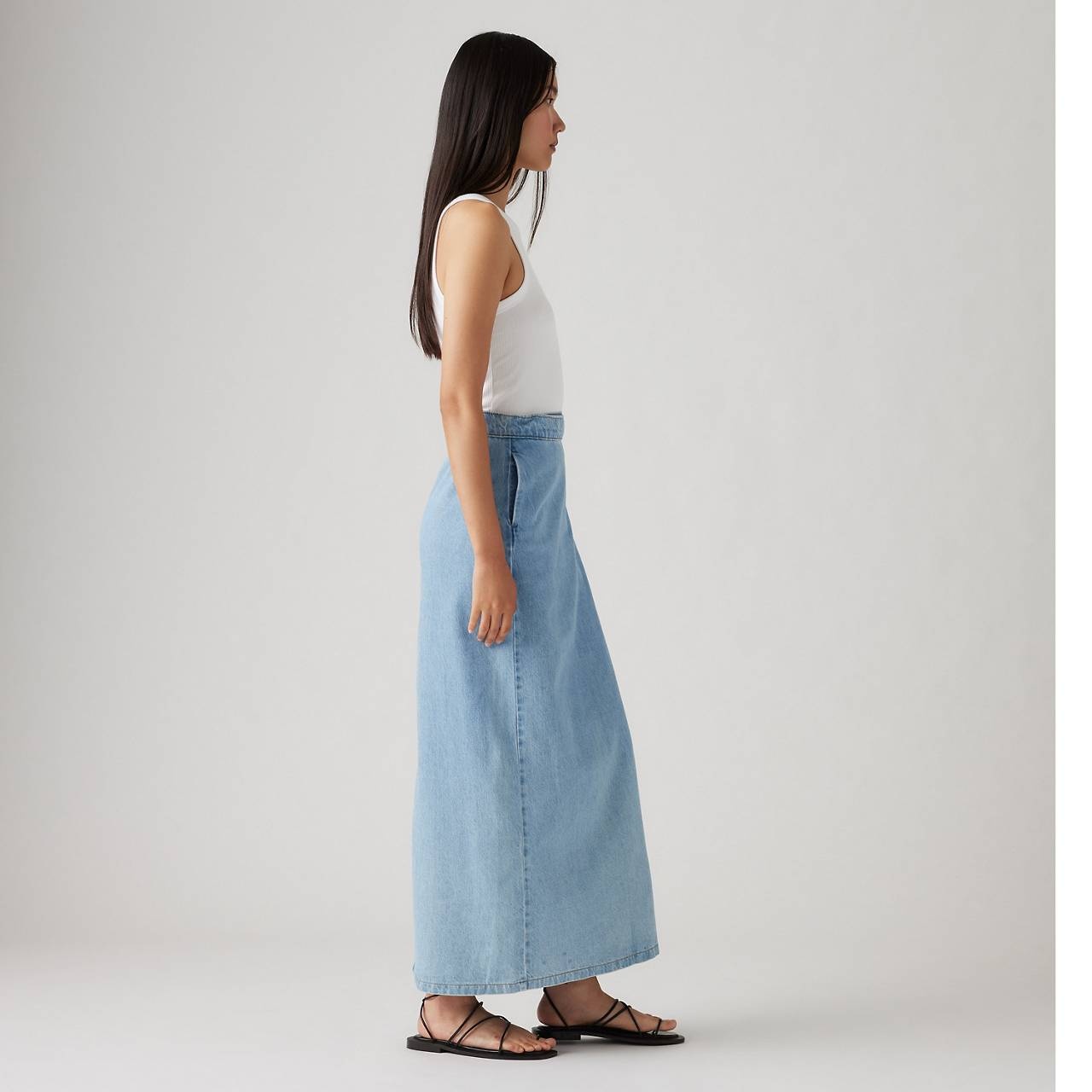 COLUMN WRAP SKIRT - 6