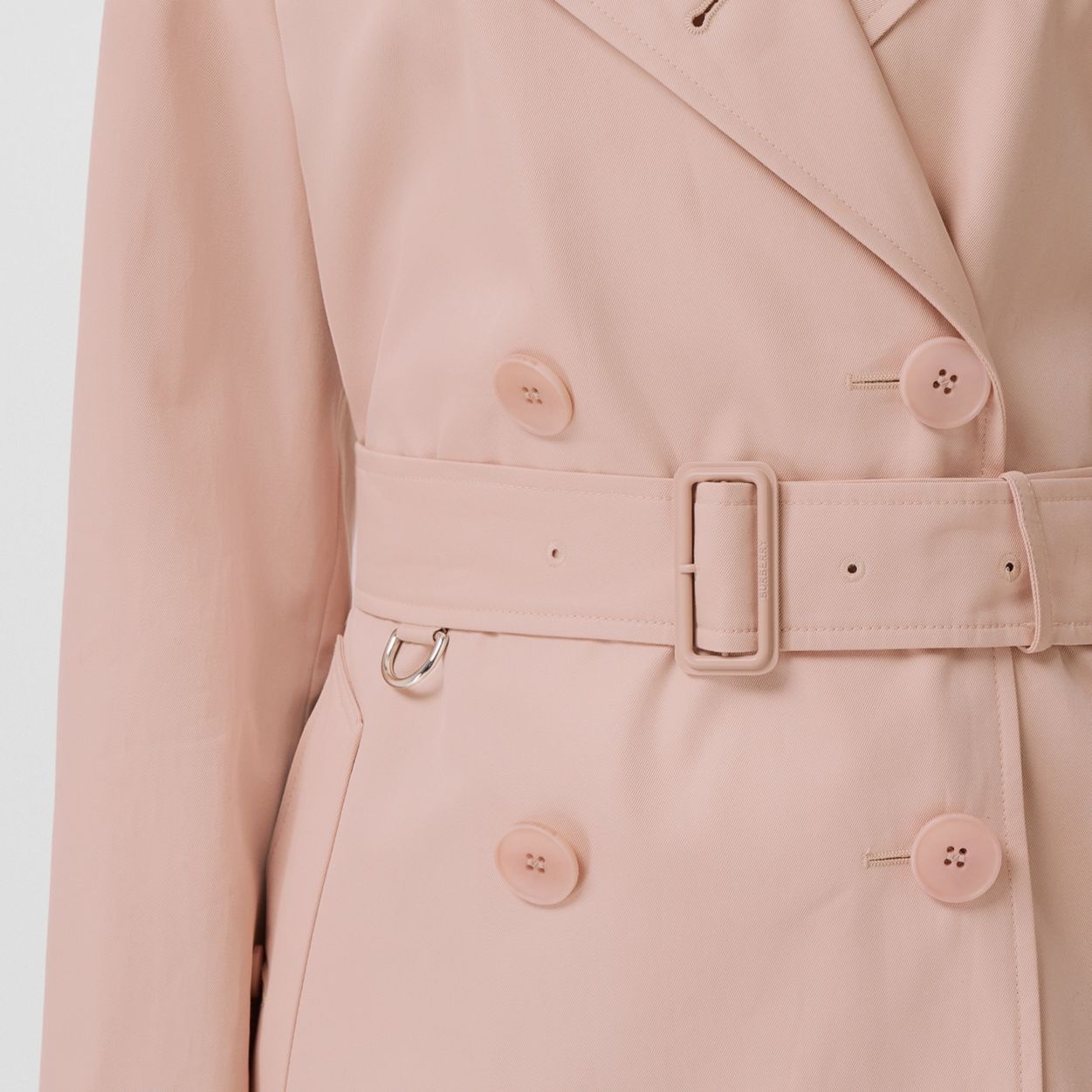 Cotton Gabardine Trench Coat - 5