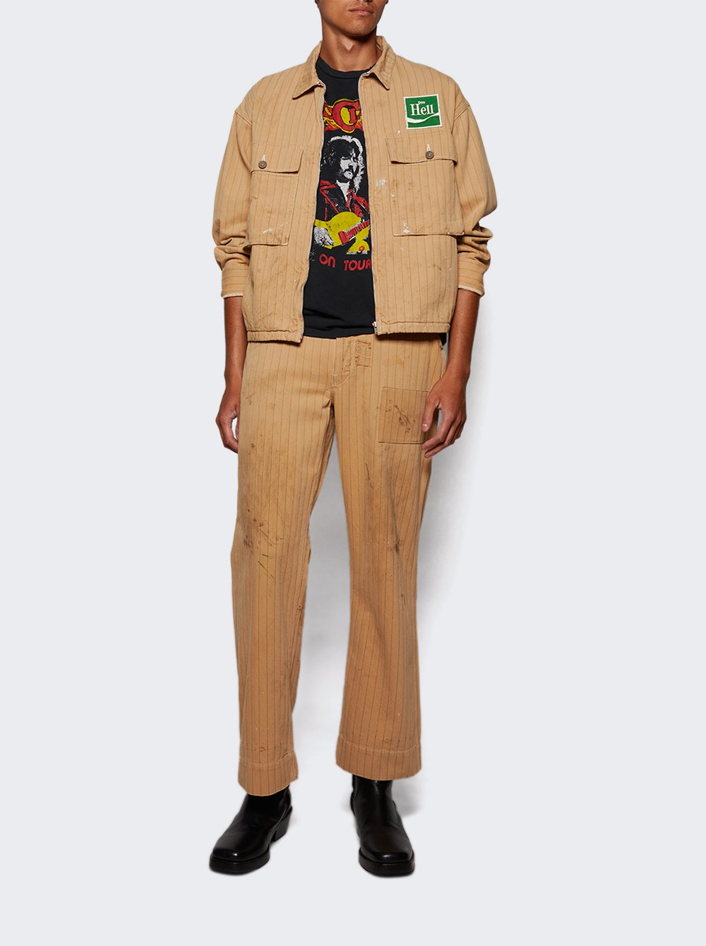 X Sw Uniform Pants Beige - 5