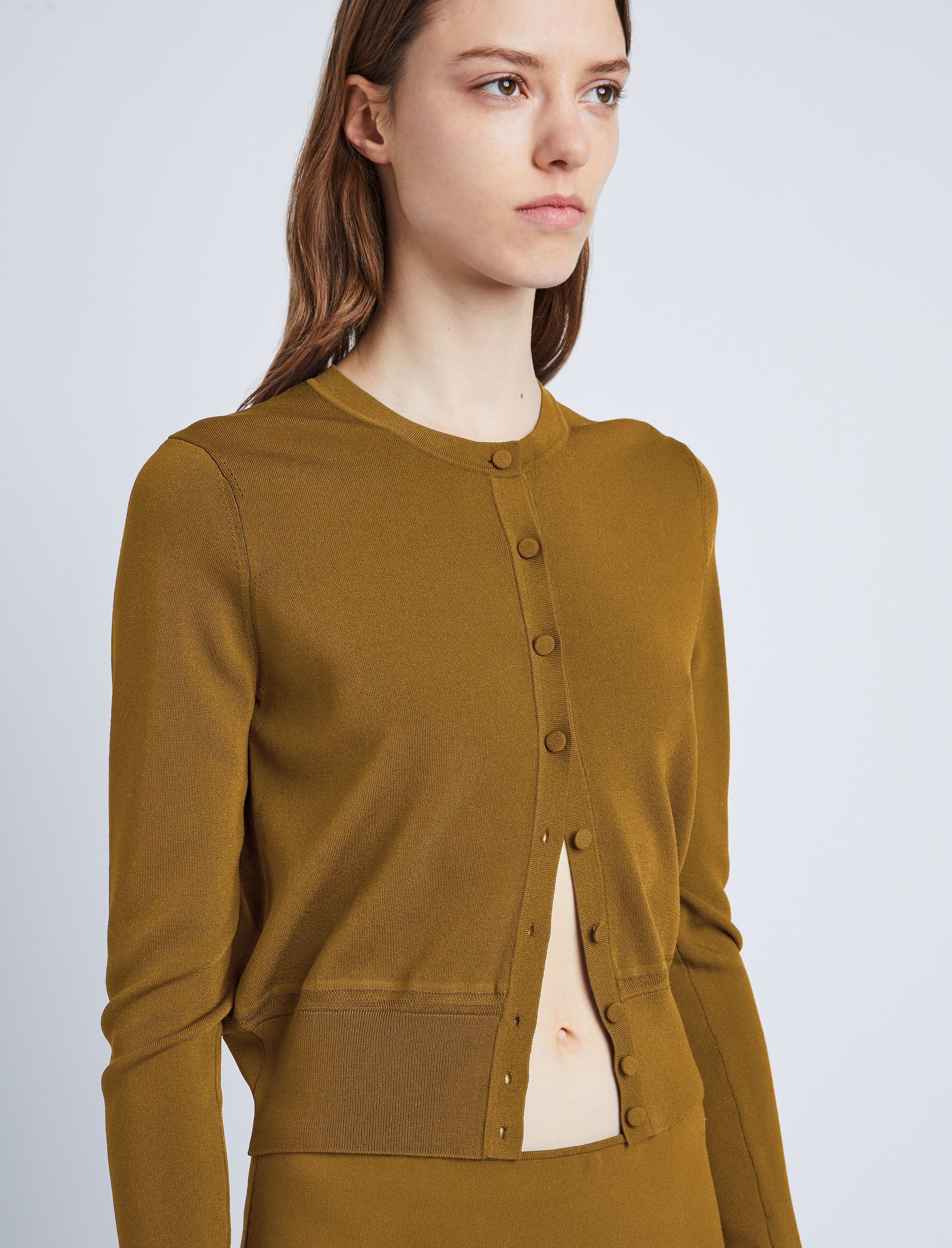 Silk Viscose Cardigan - 6