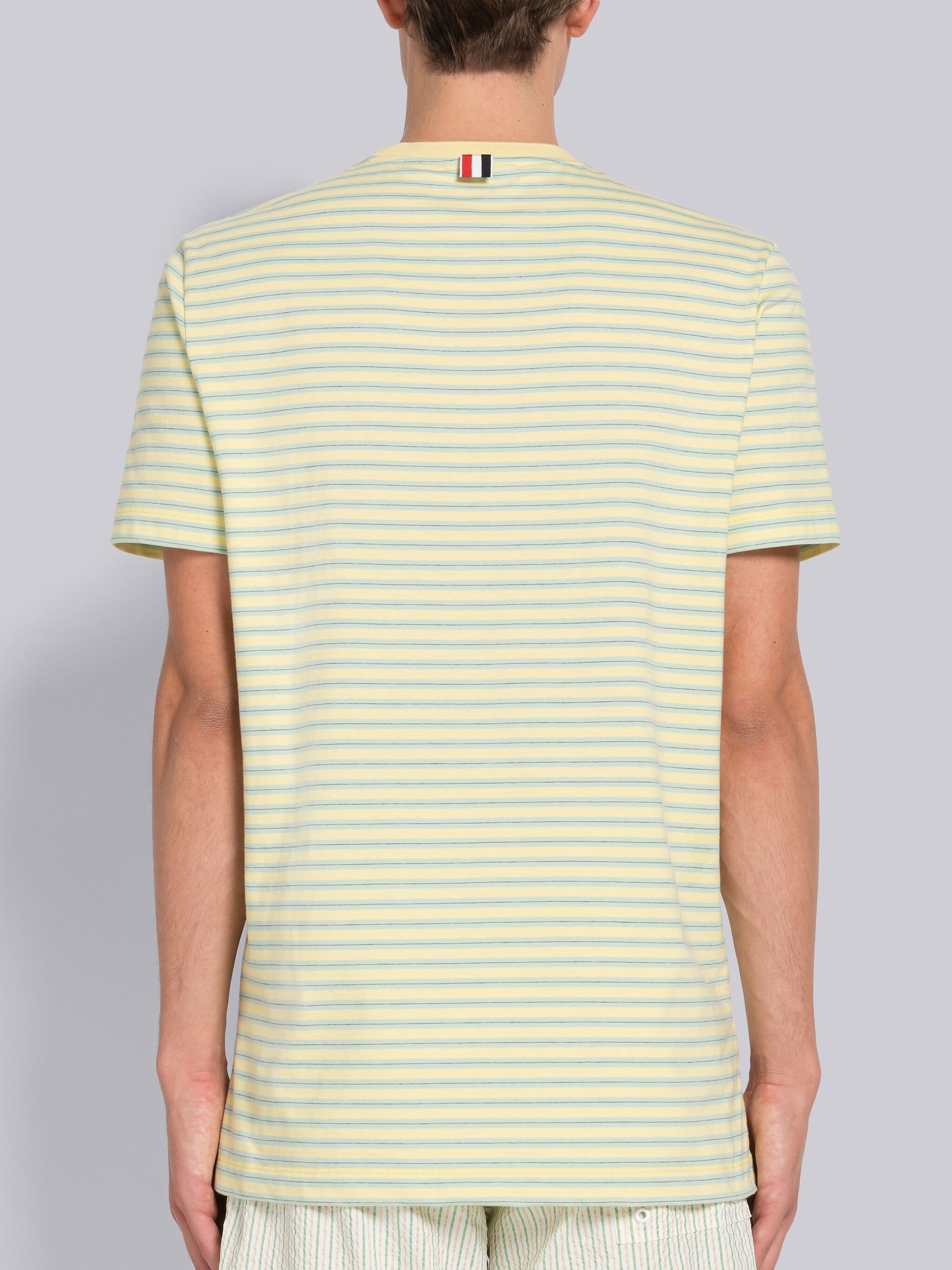 JERSEY STRIPE SHORT SLEEVE POCKET TEE - 3