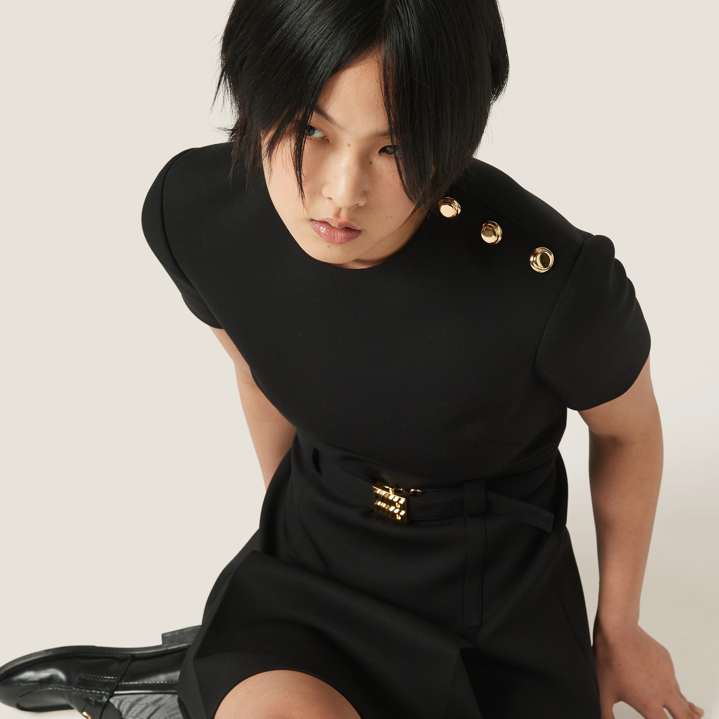 Grain de poudre mini-dress - 4