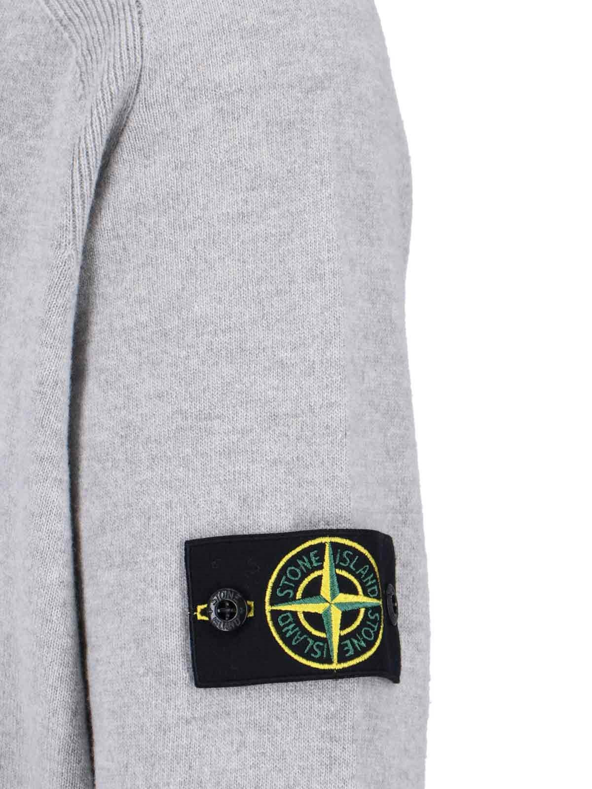 VIRGIN WOOL LOGO SWEATER - 3