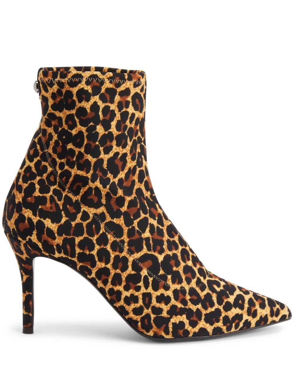 Courty 90mm leopard-print boots - 1