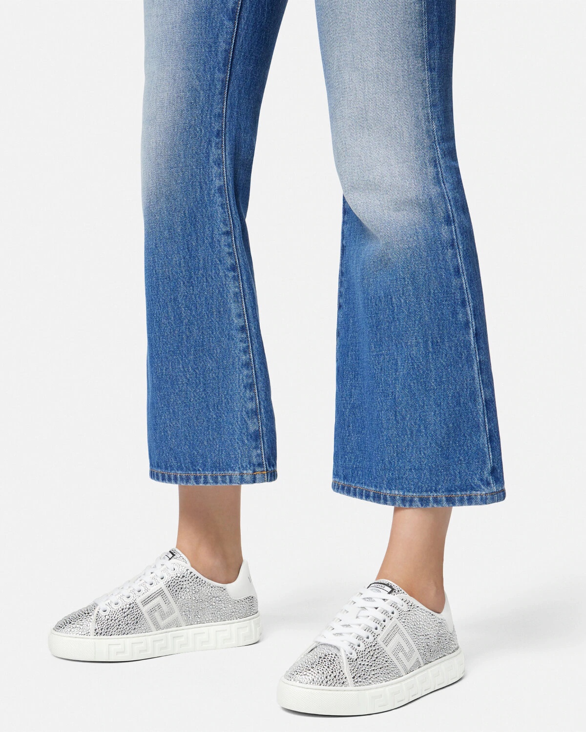 Crystal Greca Sneakers - 3