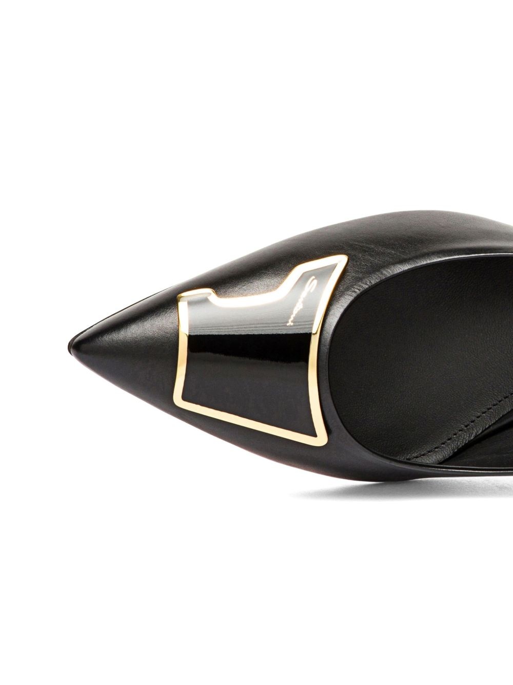 90mm Sibille leather pumps - 5