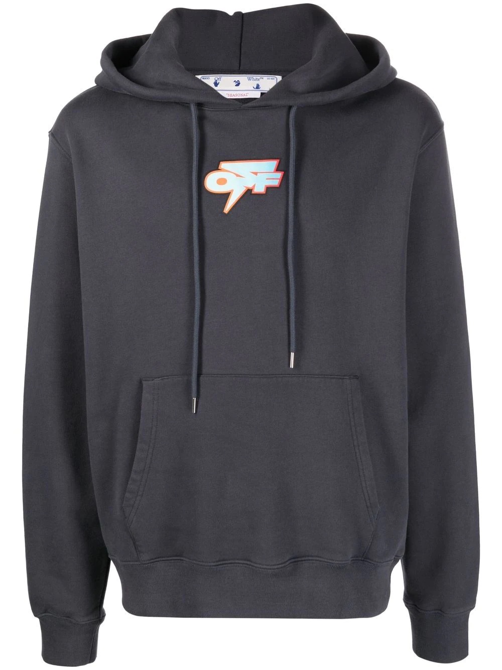 Arrows print hoodie - 1