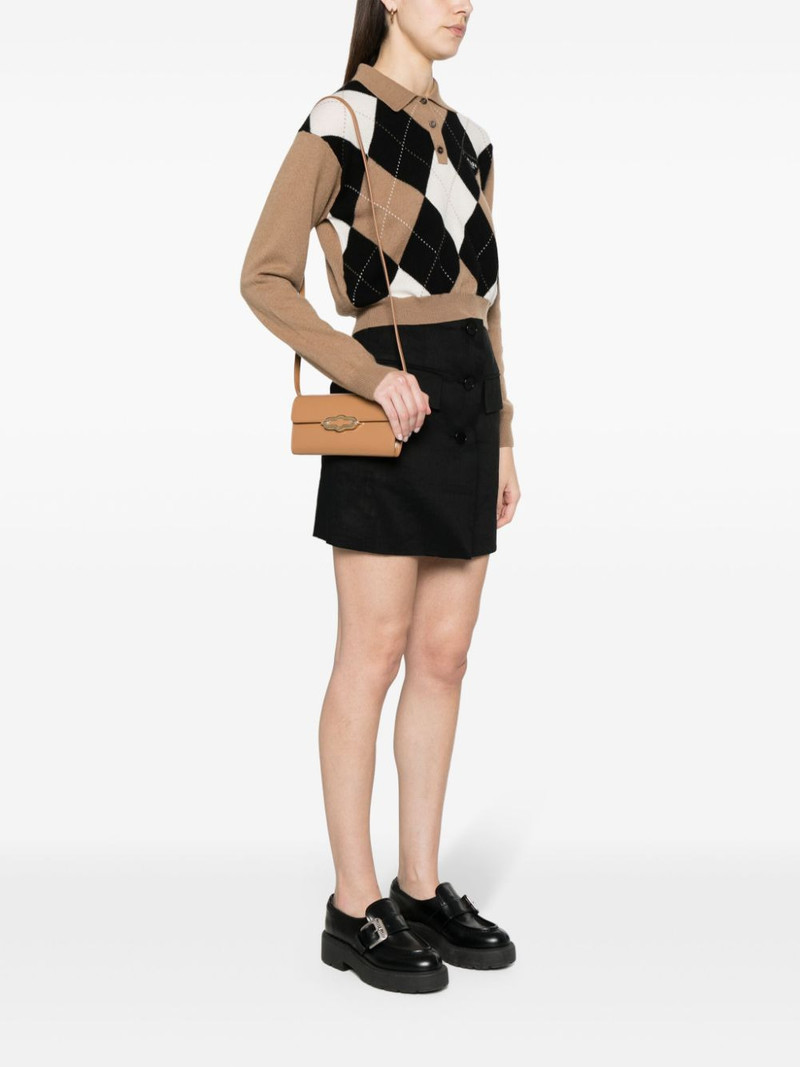 Mulberry Pimlico Wallet On Strap Sable Super Lux Calf outlook