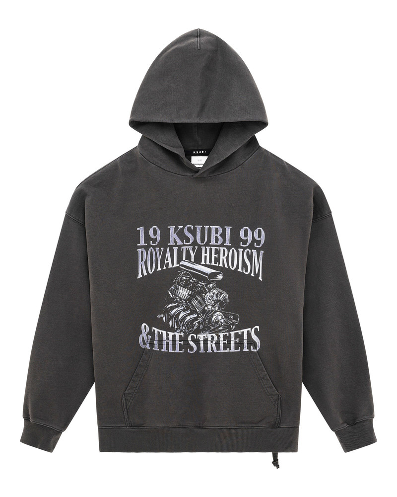 ENGINE EKCESS HOODIE FADED BLACK 4