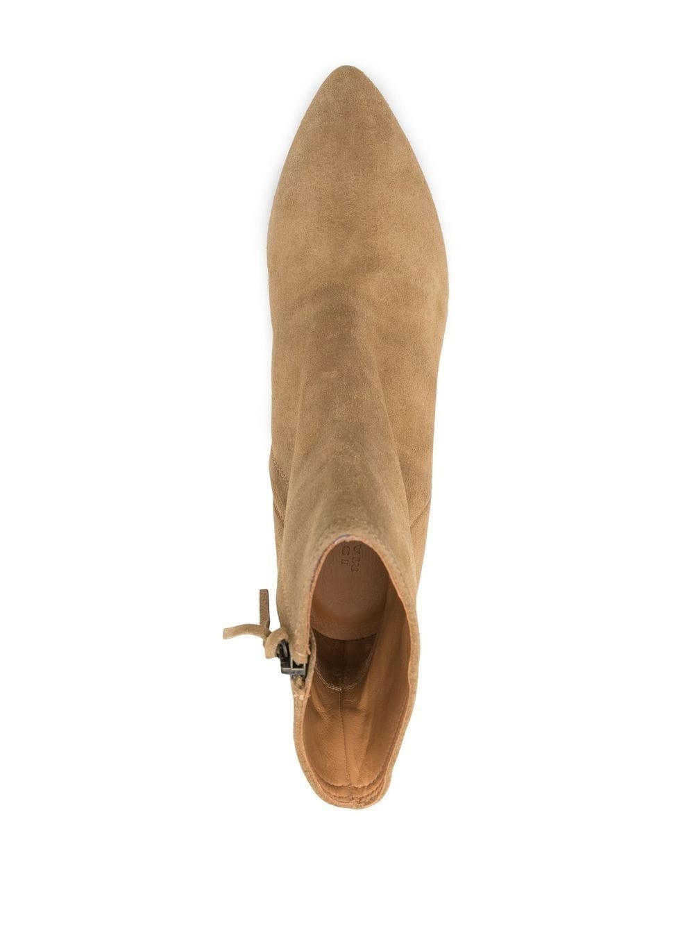 65mm suede ankle boots - 4