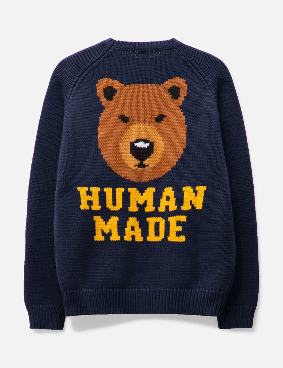 BEAR RAGLAN KNIT SWEATER - 2