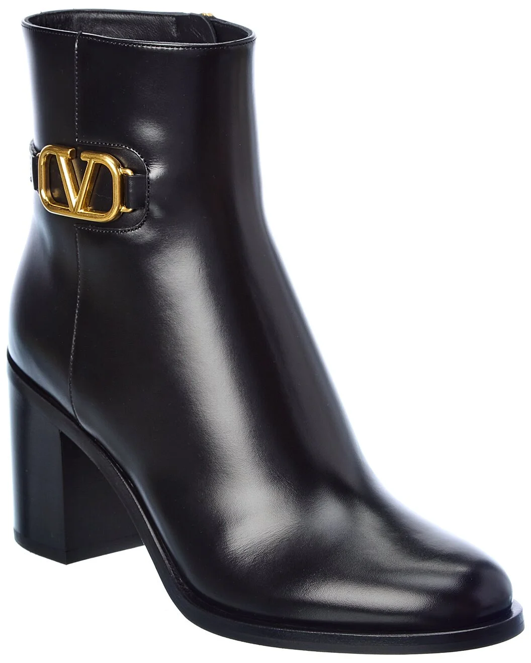 Valentino VLogo 75 Leather Bootie - 1