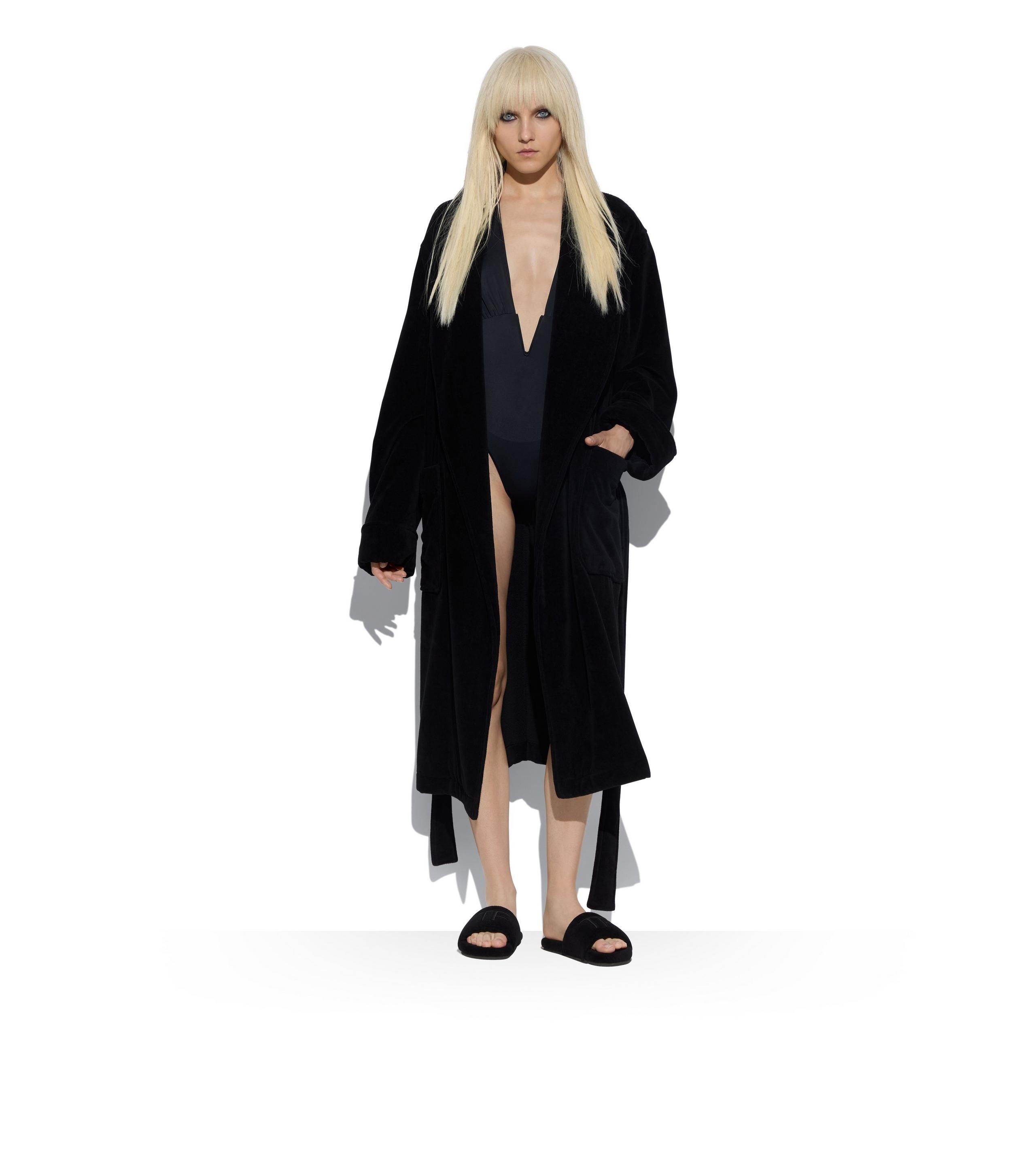 TOWELLING COTTON ROBE - 2
