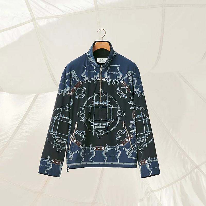 "Mors et Gourmettes" sweater with high collar 6