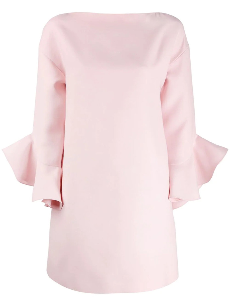 ruffled sleeve mini dress 1