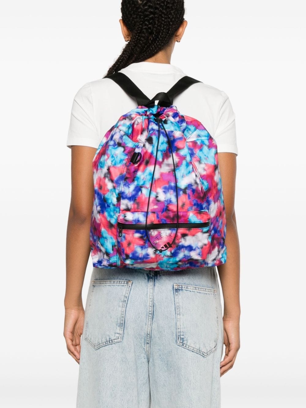 logo-print backpack - 2