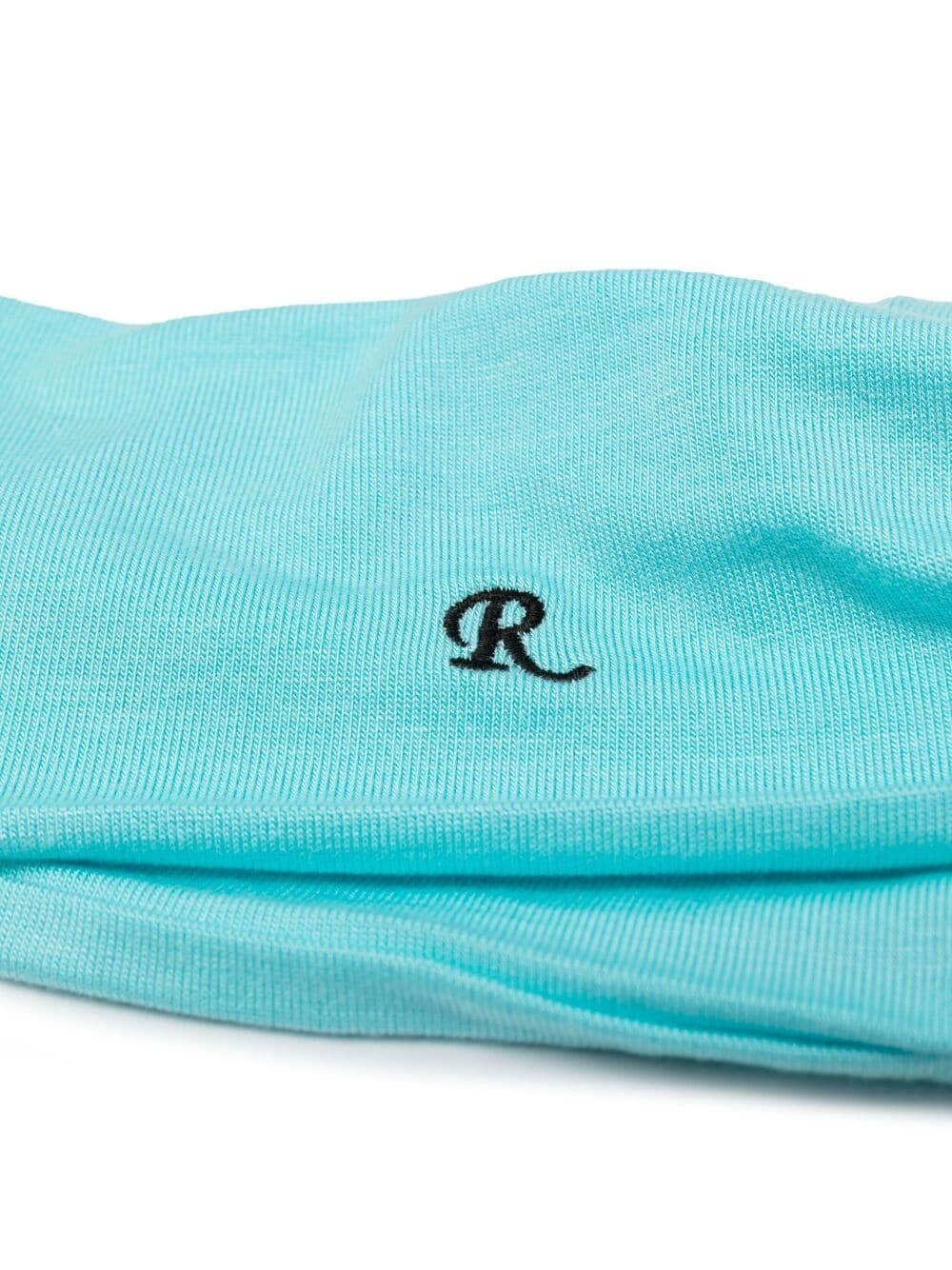 logo-embroidered snood - 2