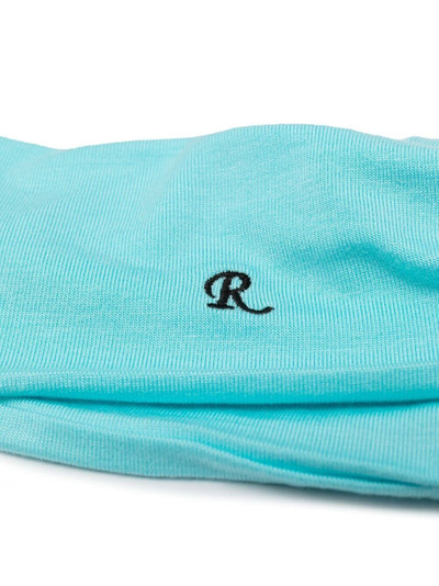 Raf Simons logo-embroidered snood outlook