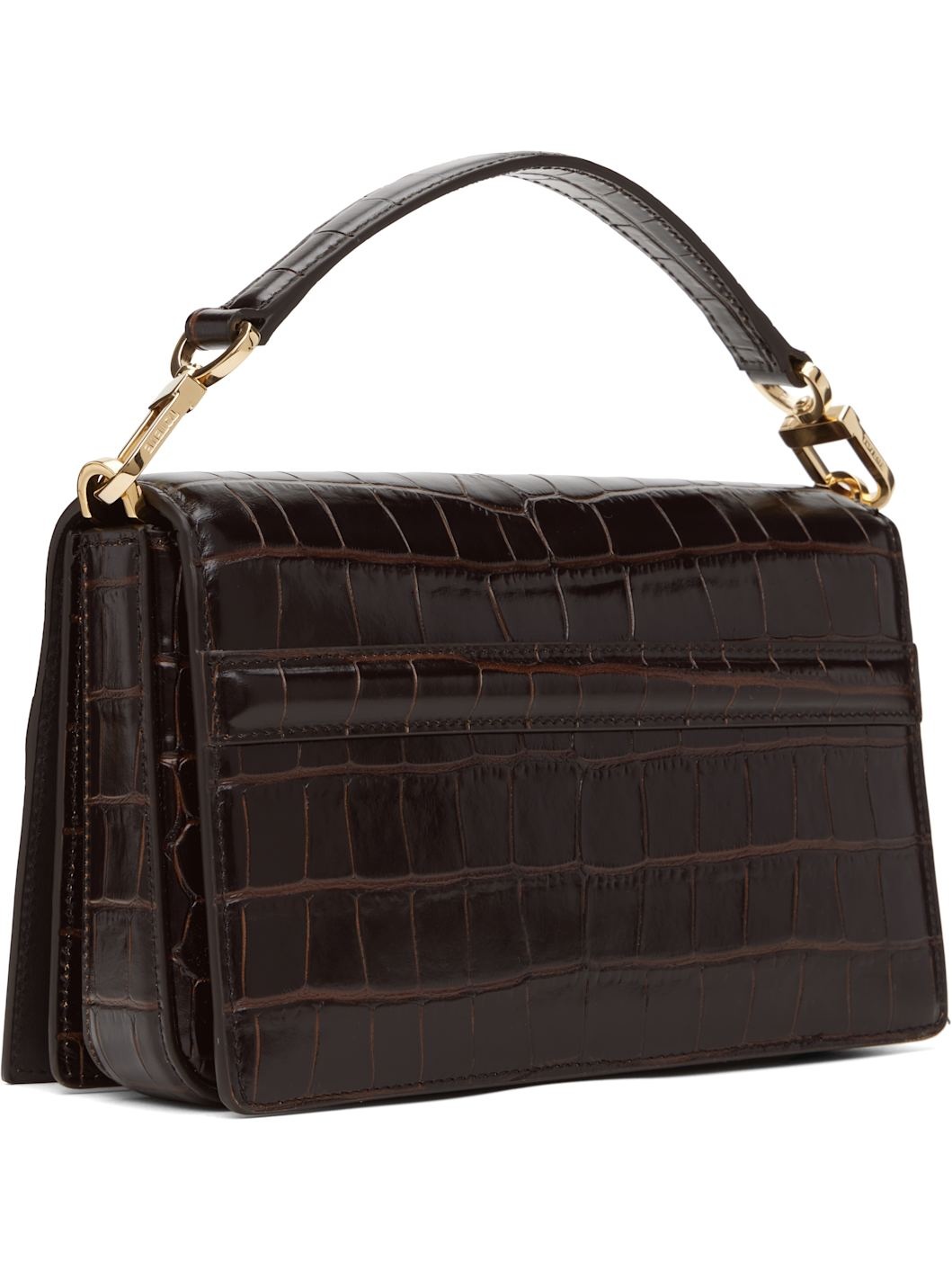 Brown Mini T-Flap Bag - 3