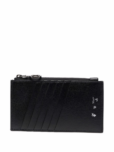 Off-White Binder Diag-stripe cardholder outlook