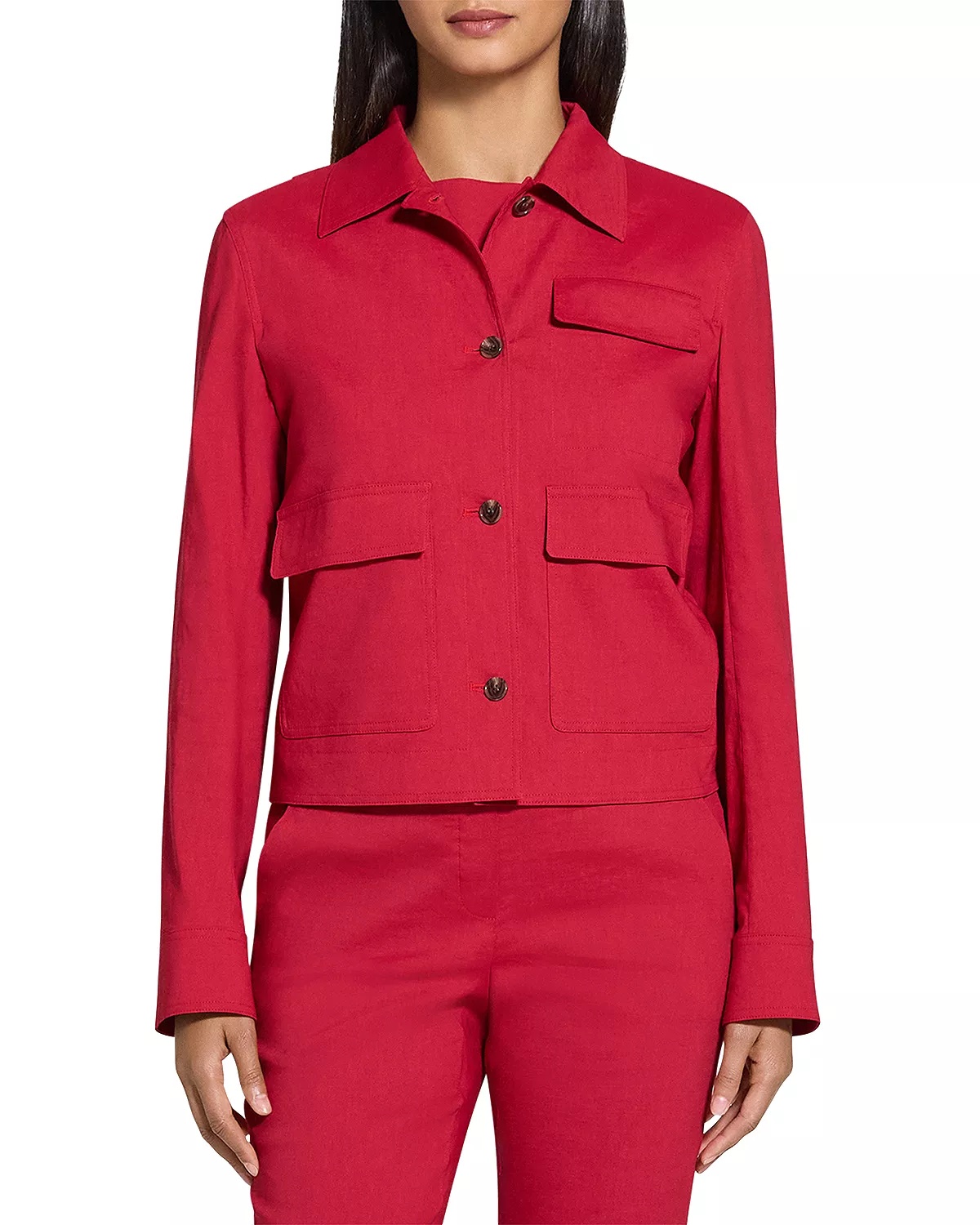 Linen Blend Jacket - 1