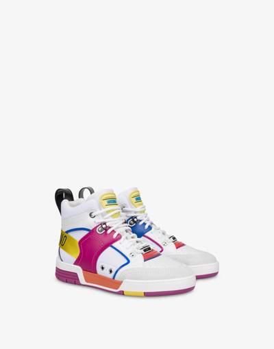 Moschino STREETBALL HIGH SNEAKERS outlook