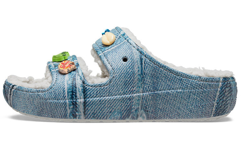 crocs Crocs x SZA Classic Cozzzy Sandal 'Denim' 208327-90H outlook