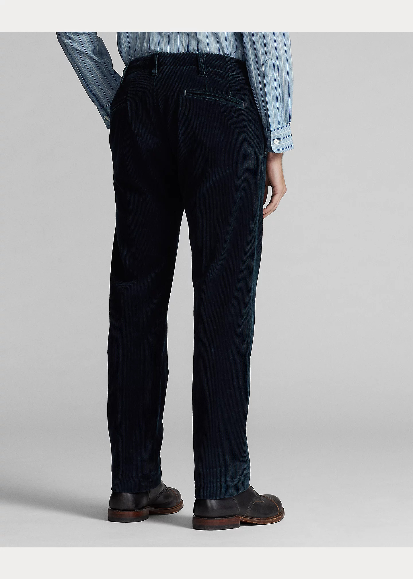 Indigo Corduroy Pant - 4