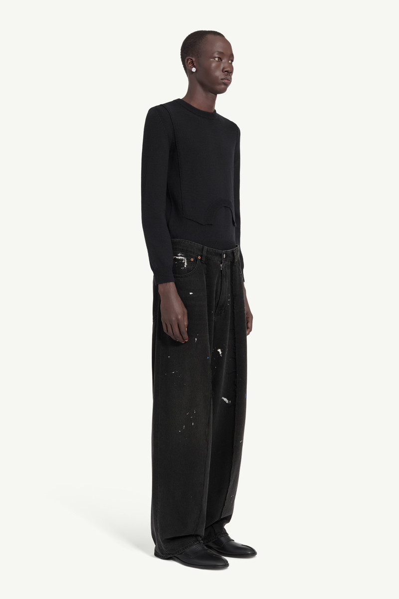 MM6 Maison Margiela Wide-leg jeans outlook