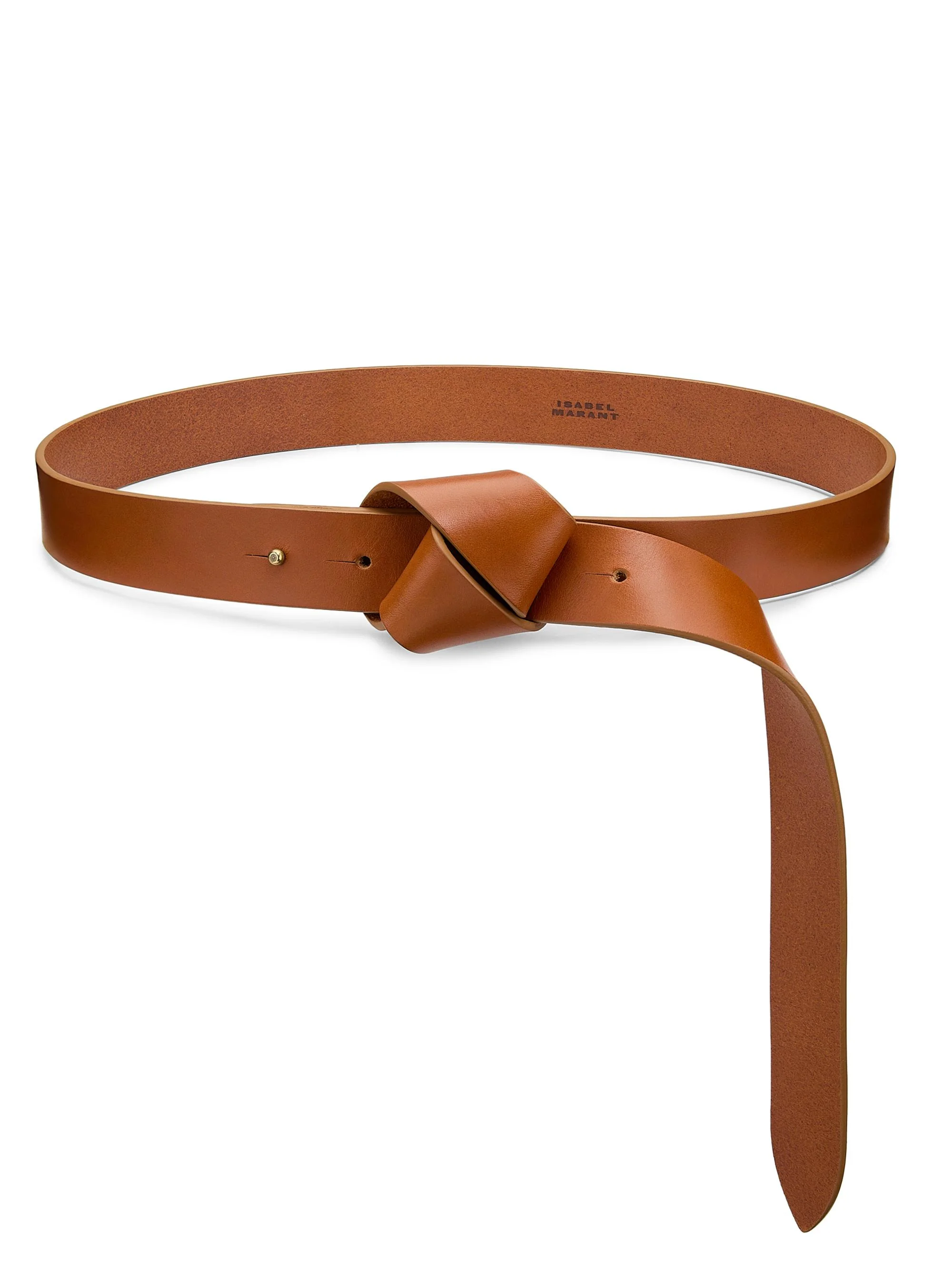 Women's Lassio Leather Belt - Natural - 1