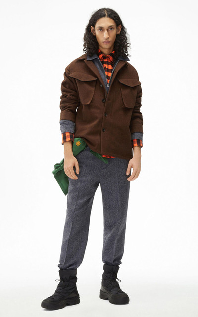 KENZO Flannel workwear jacket outlook