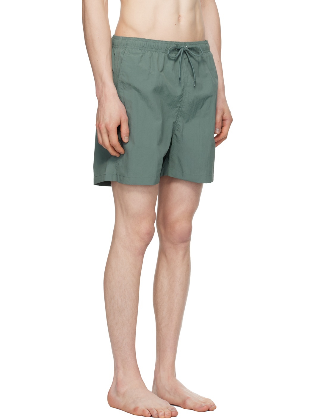 Gray Hauge Recycled Nylon Swim Shorts - 2