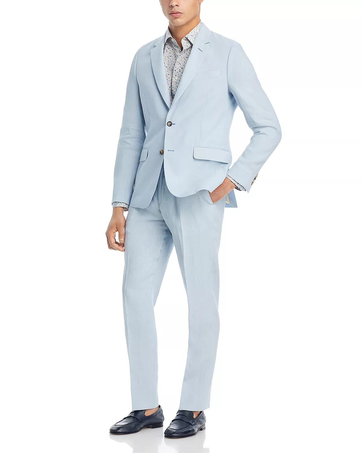 Tailored Fit Single Breasted Suit - 1