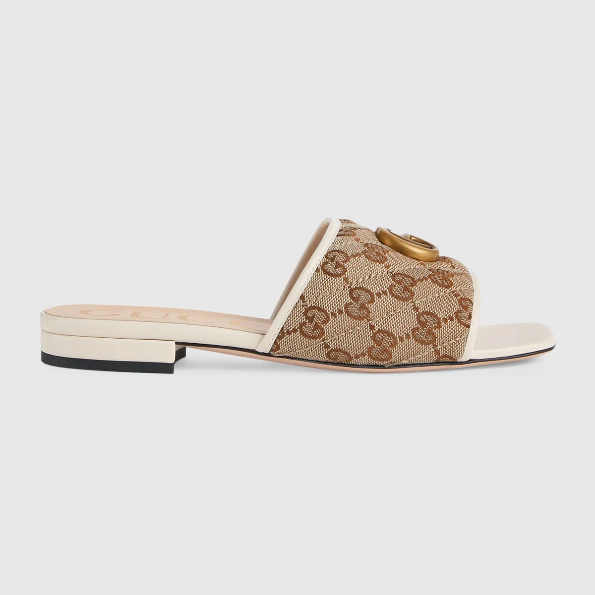 Women's slide sandal with Double G - 1