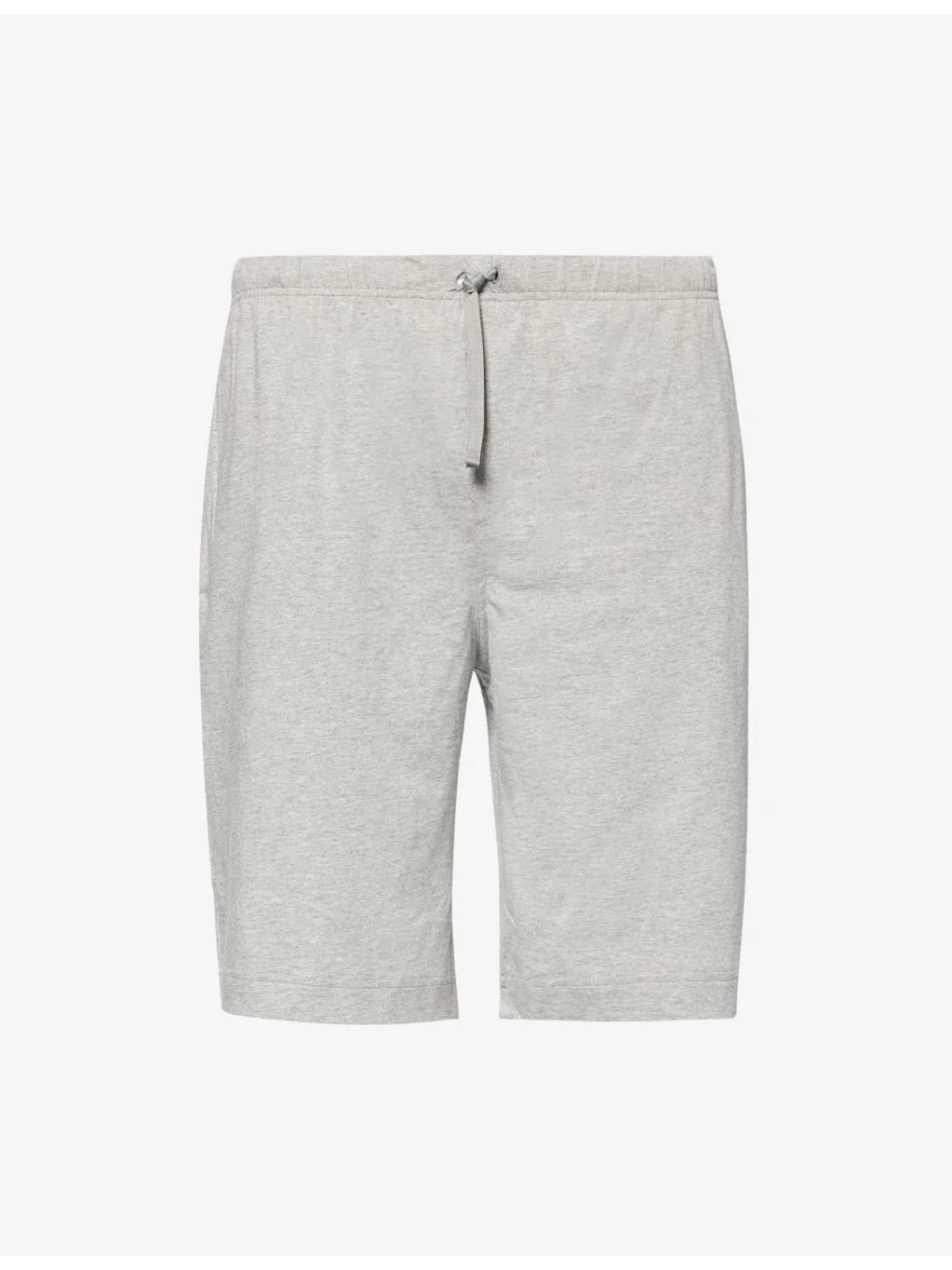 Logo-embroidery relaxed-fit cotton-jersey pyjama shorts - 1