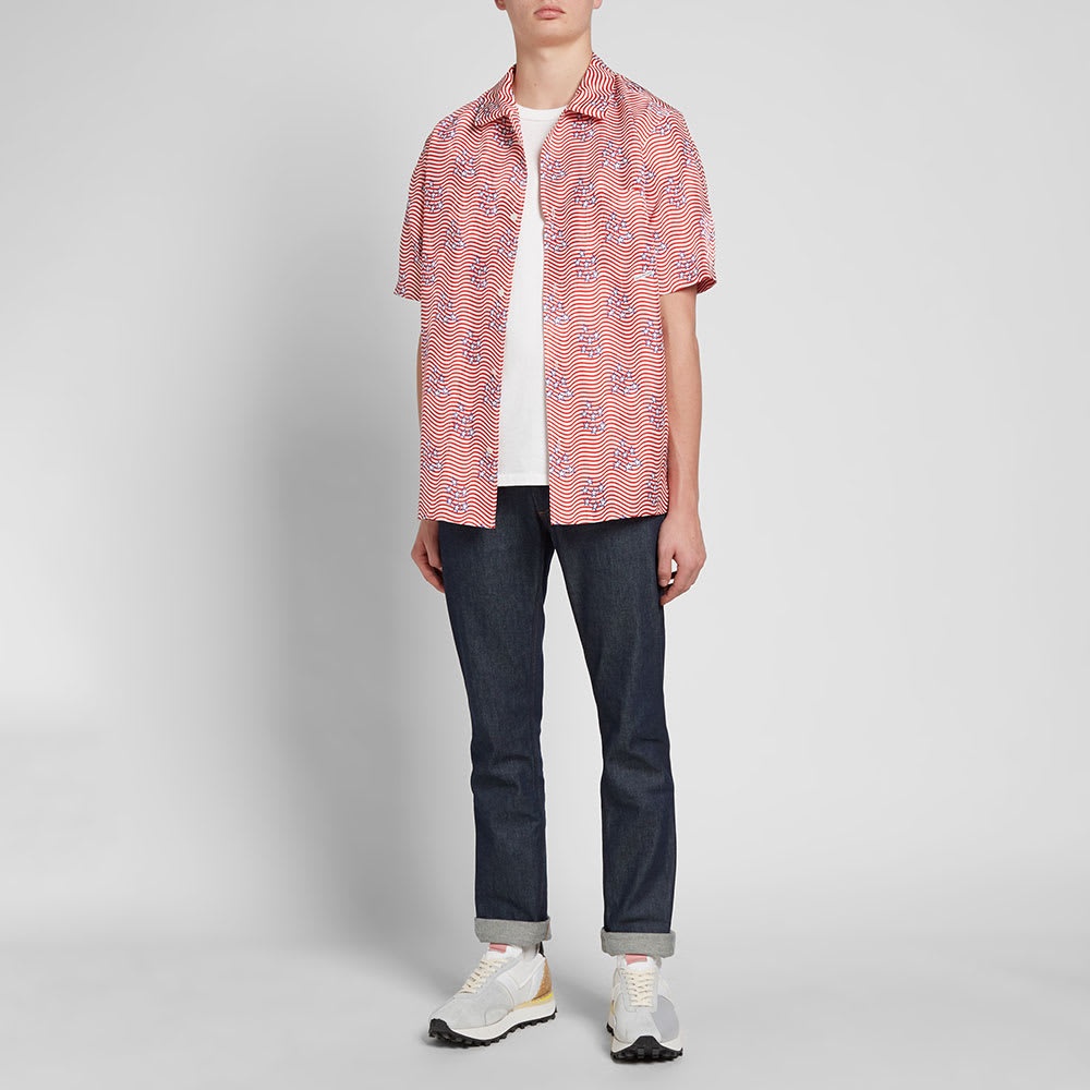 Alexander Wang Flag Print Dragon Shirt - 5