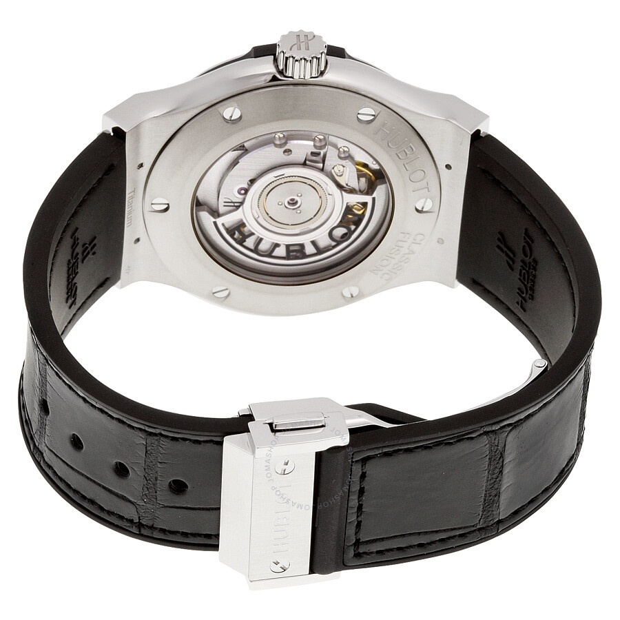Pre-owned Hublot Classic Fusion Automatic Black Dial Men's Watch 542.NX.1171.LR - 3